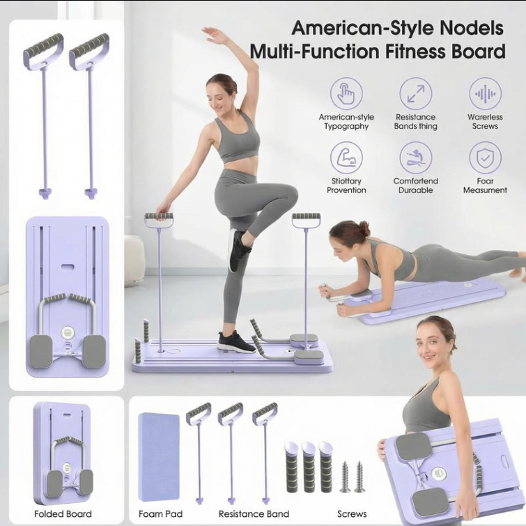 No gym? No problem! It disappears under your sofa in seconds.