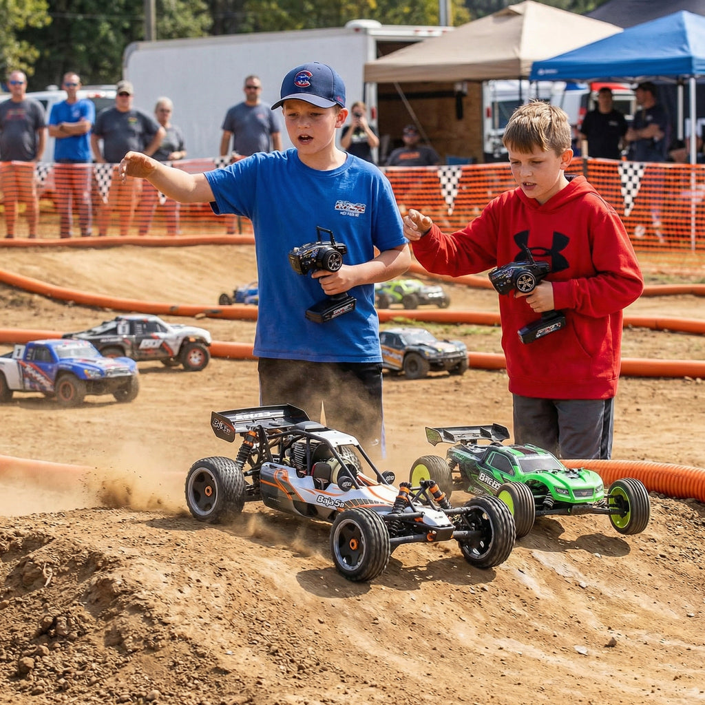 Master the Mountain: Professional High-Speed Off-Road RC Car.